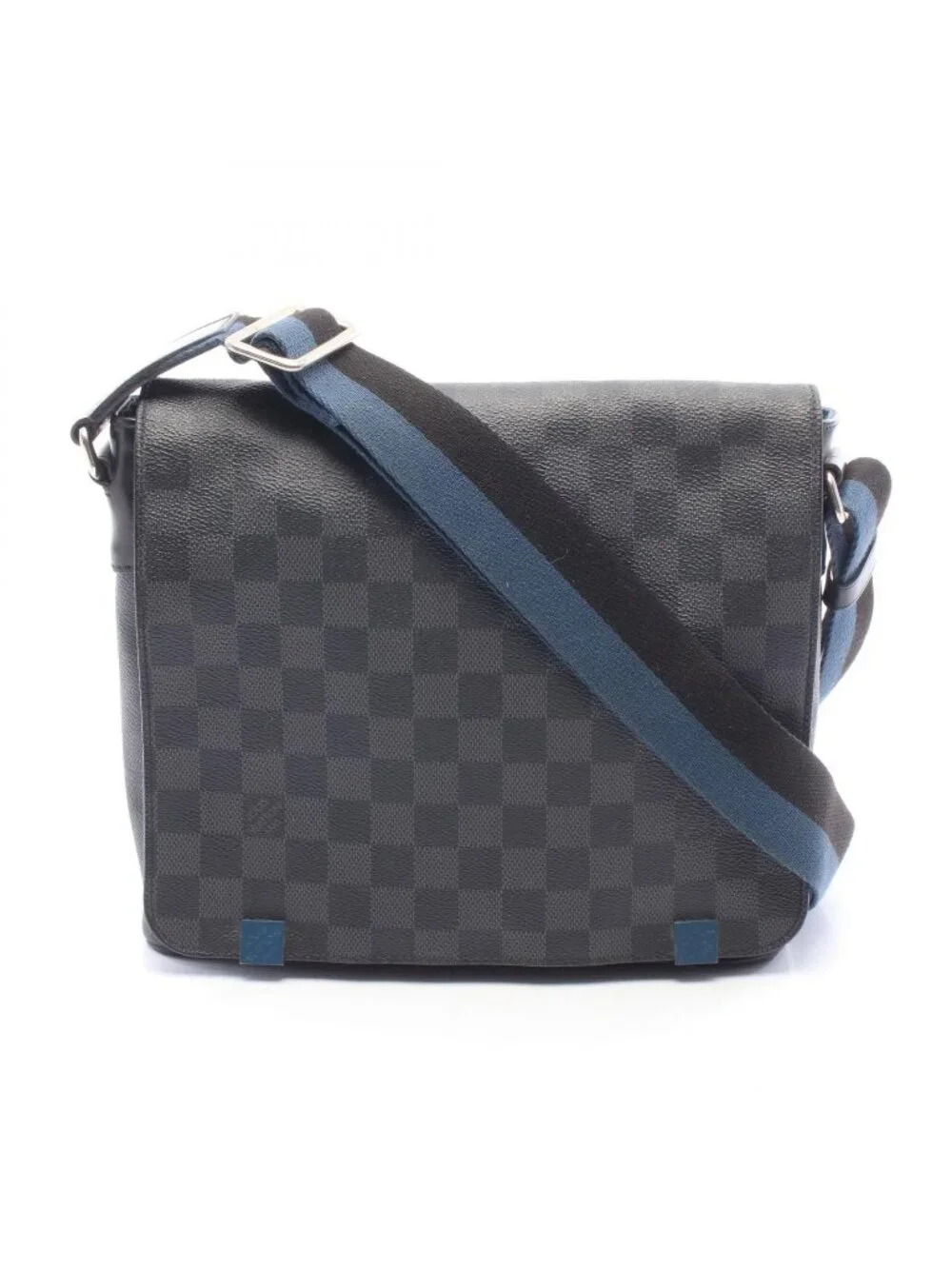 Louis Vuitton Shoulder Bag District PM NM Damier Graphite Leather